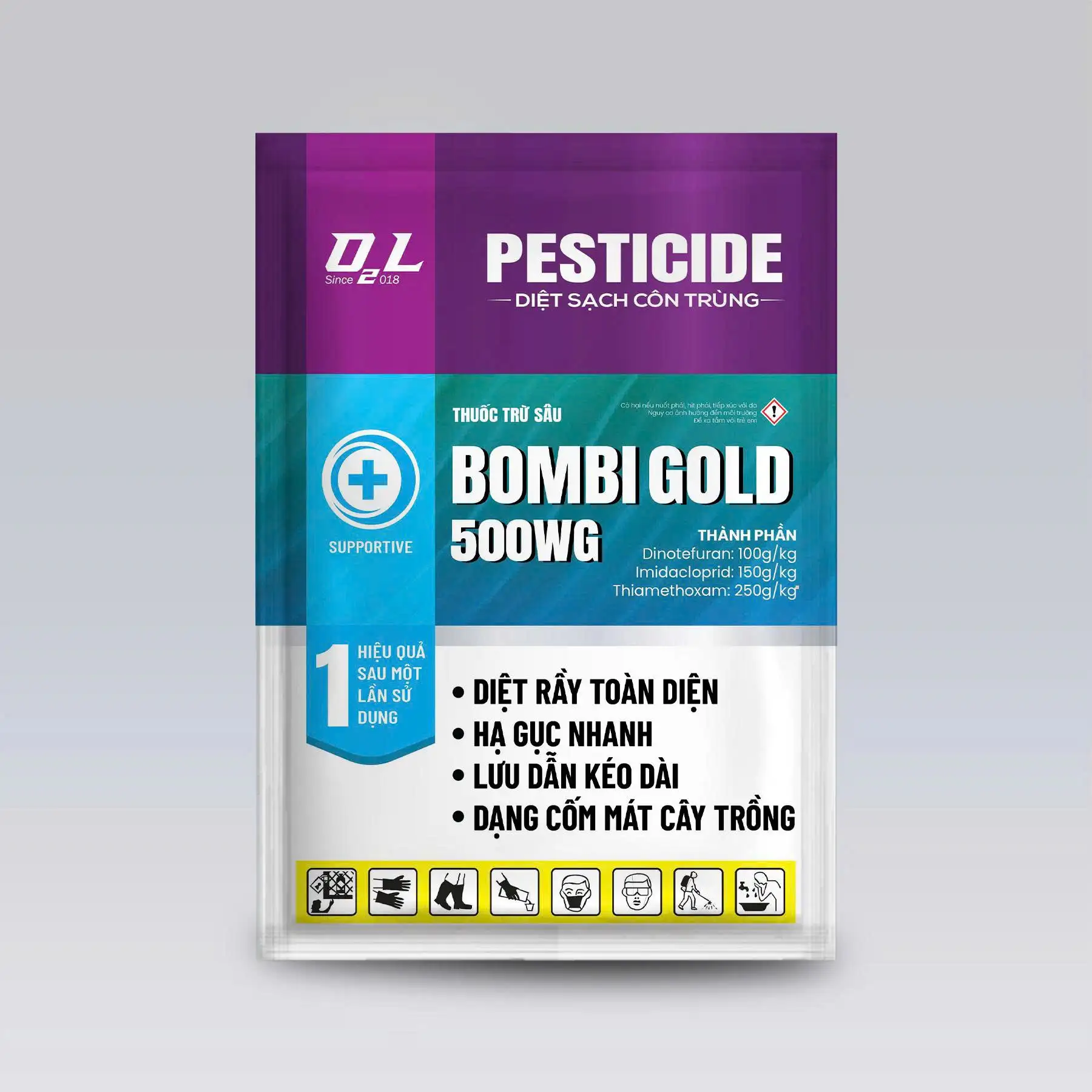 BOMBI GOLD 500WG - Diệt rầy toàn diện
