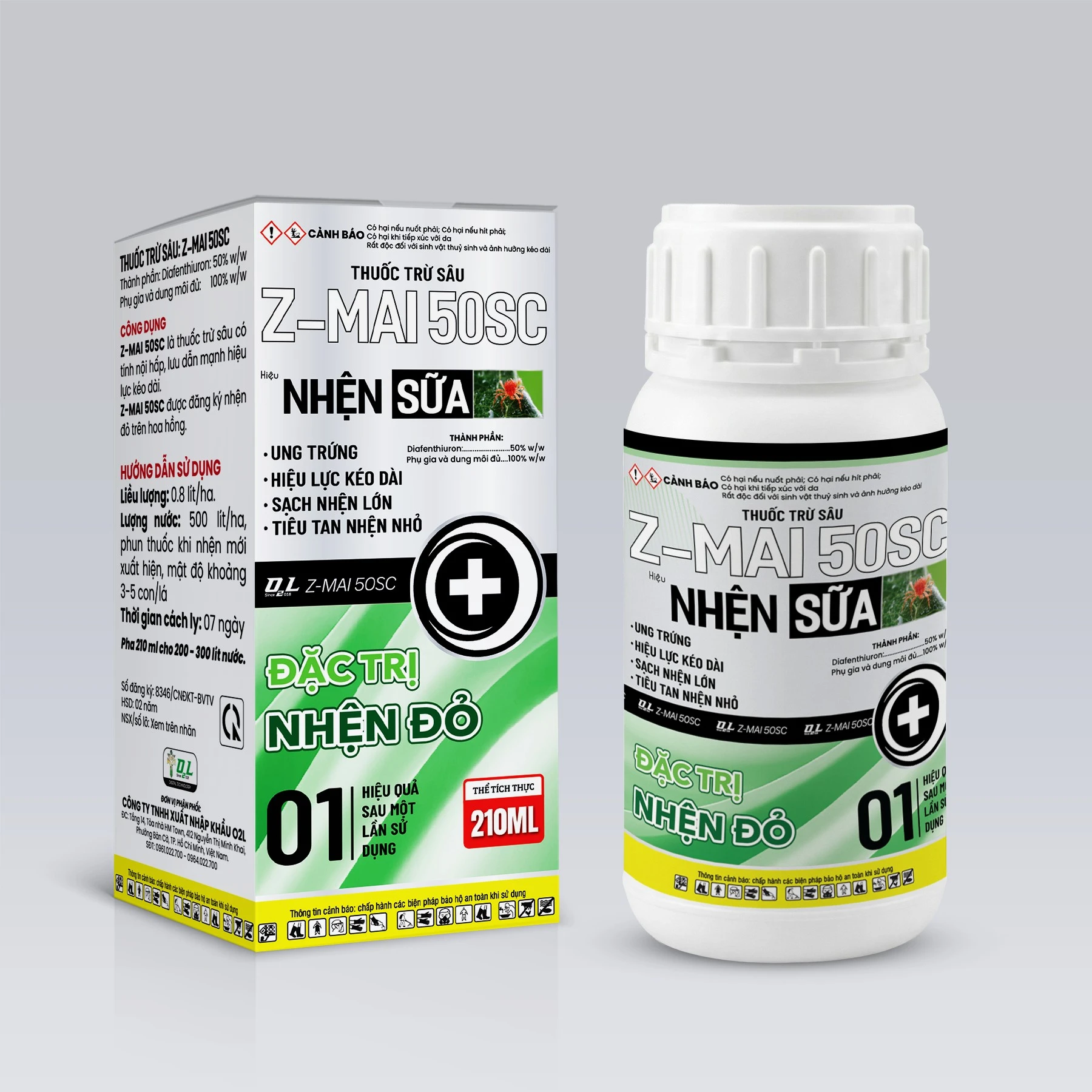 Z-MAI 50SC - Sạch nhện lớn, tiêu tan nhện nhỏ