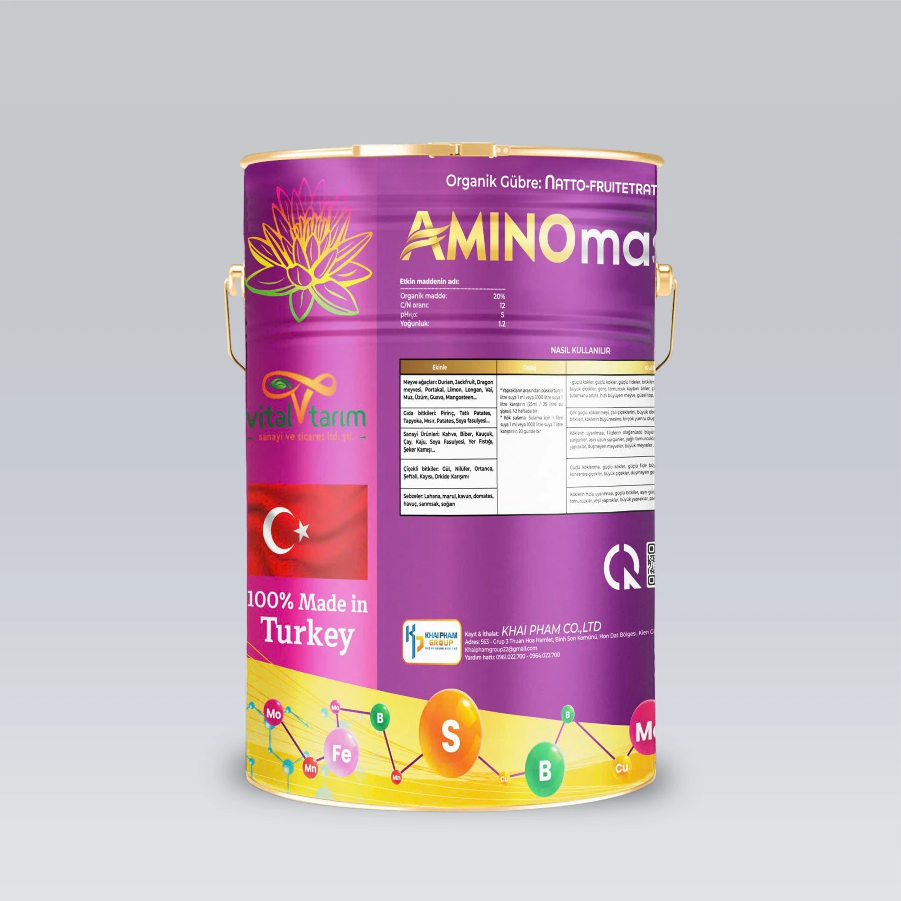 AMINO MASTER – Dưỡng bông, ra hoa, đậu trái