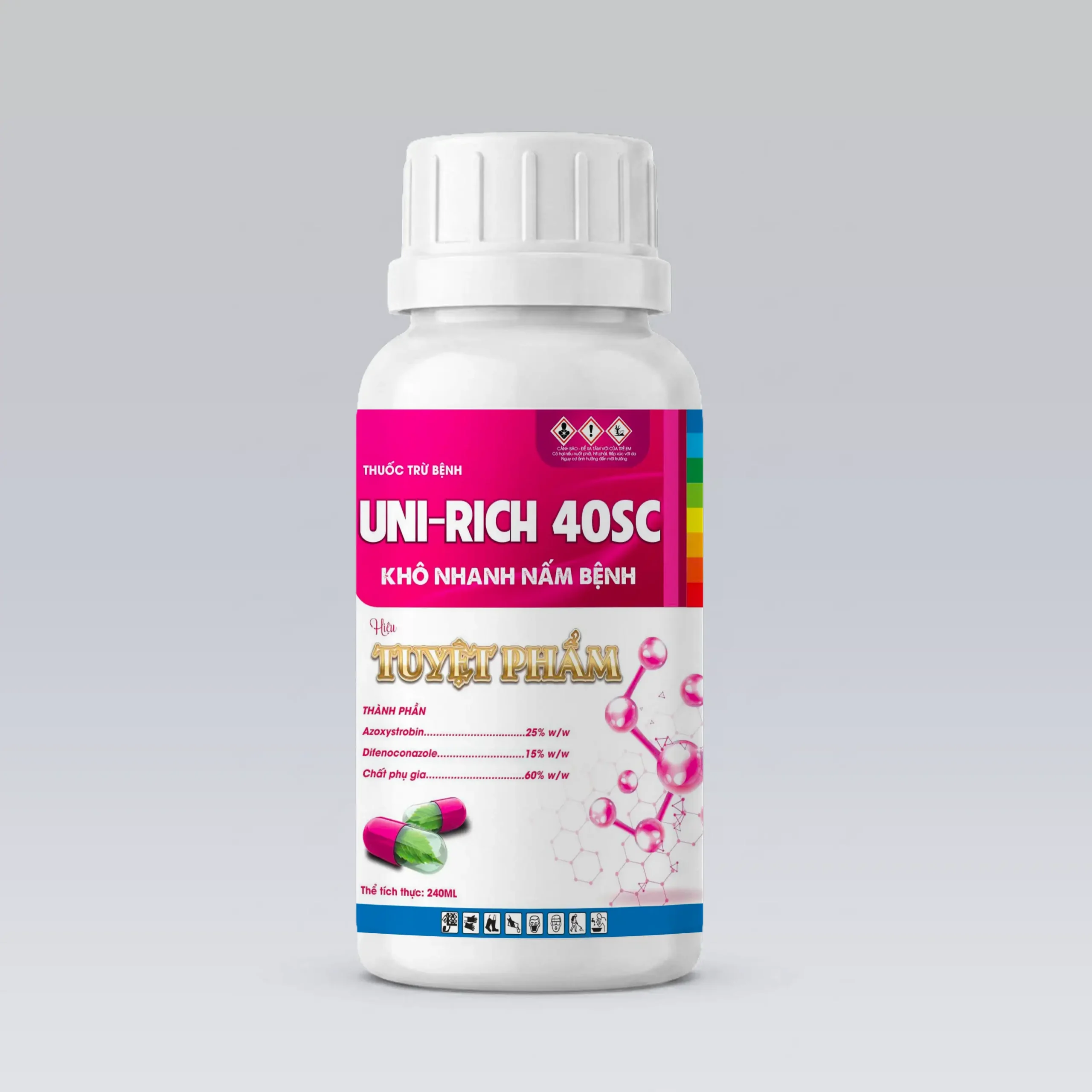 UNI-RICH 40SC - Khô nhanh nấm bệnh