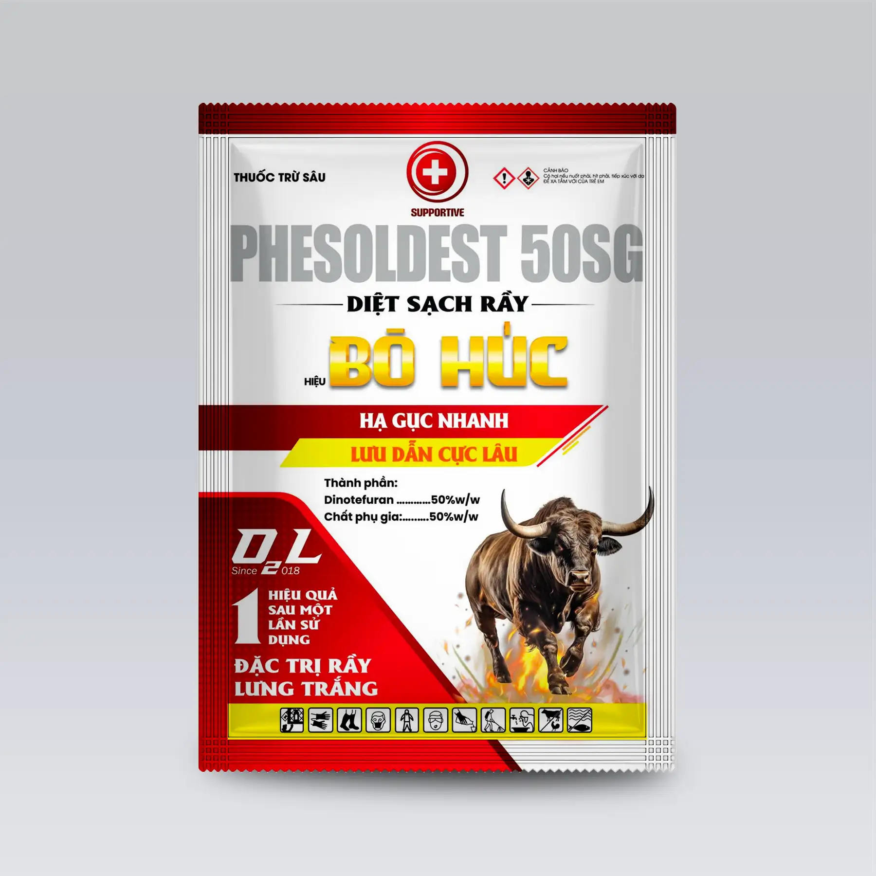 PHESOLDEST 50SG - Đặc trị rầy phấn trắng, bọt hút, rầy xanh