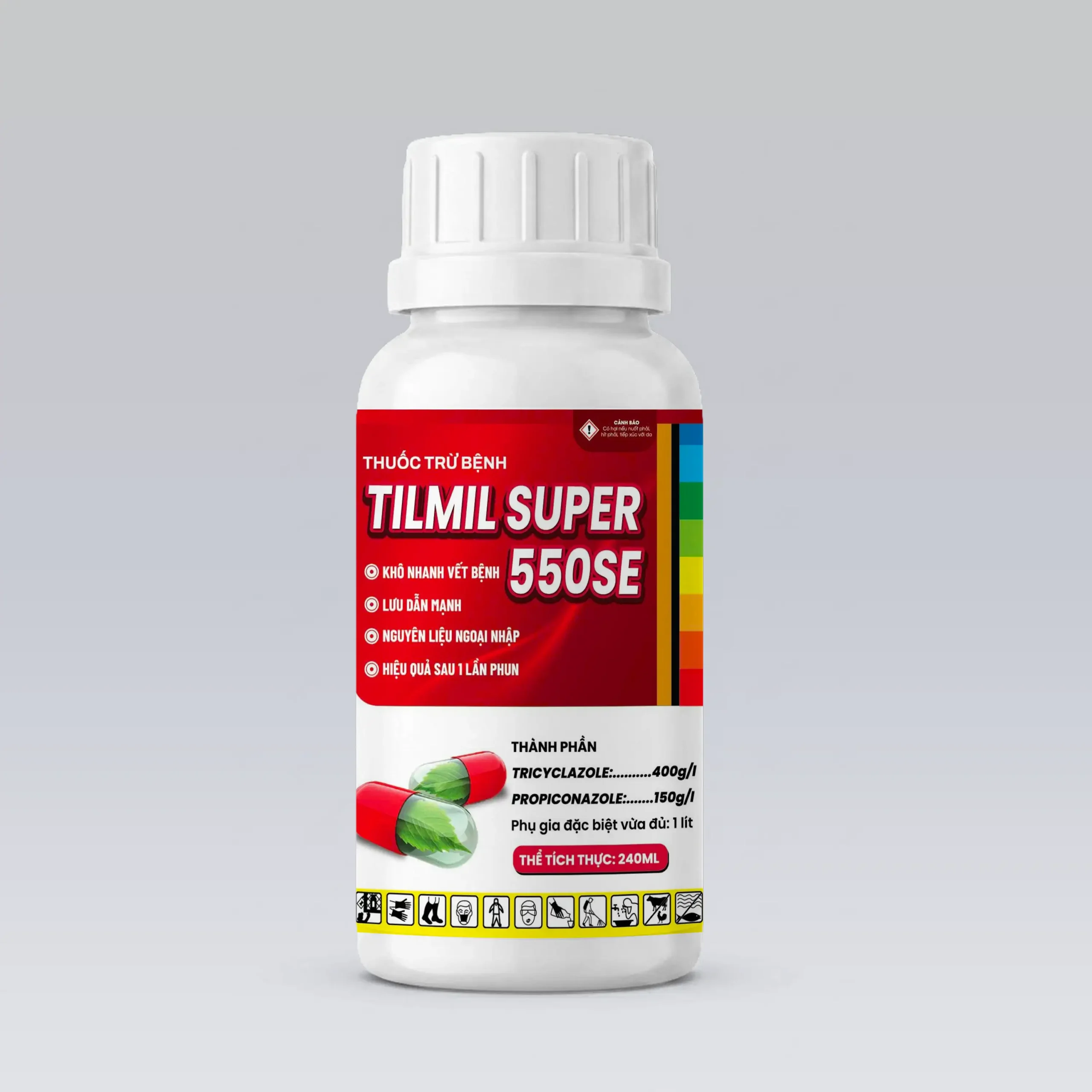 TILMIL SUPER 550SE - Đặc trị bệnh lem lép hạt trên lúa