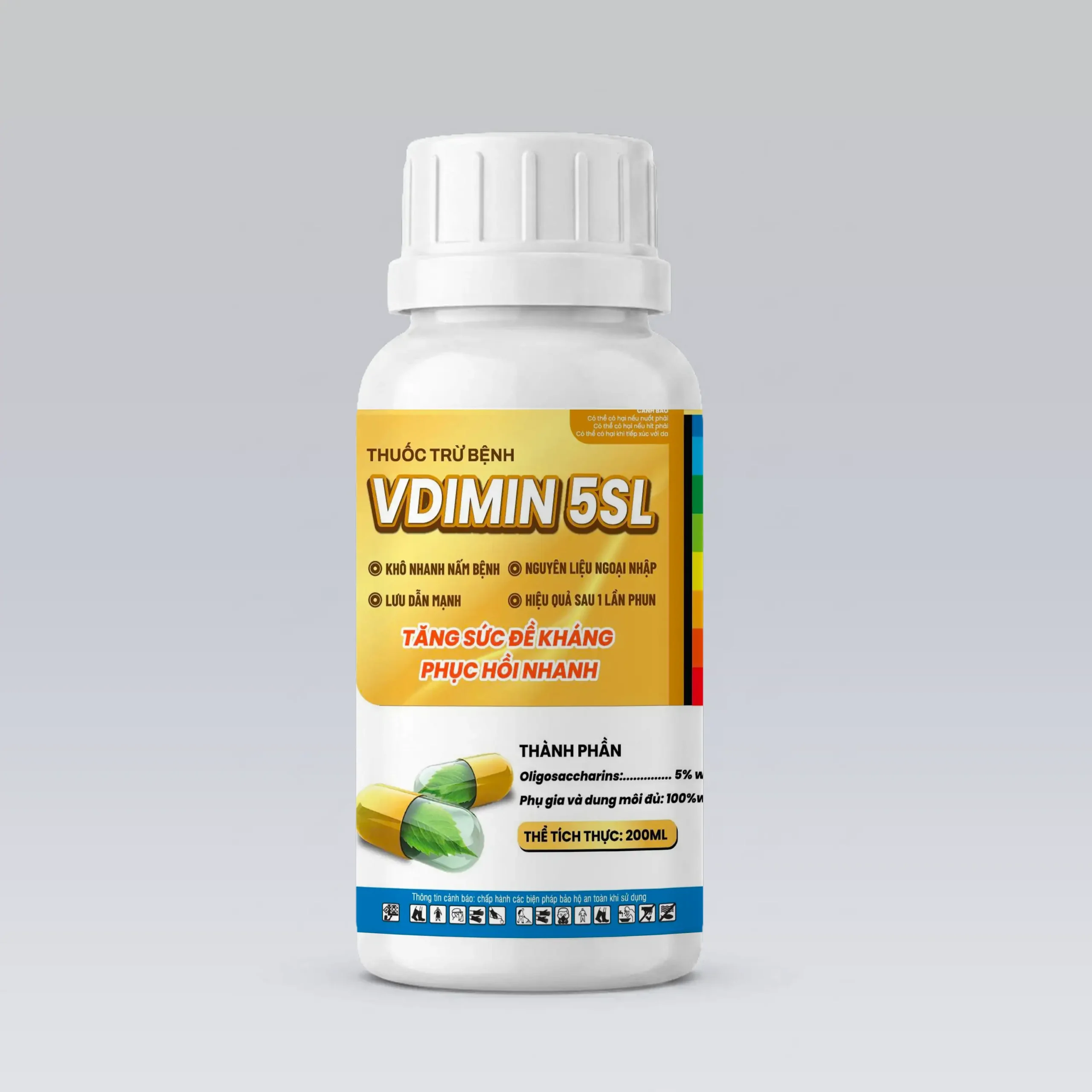 VDIMIN 5SL - Đặc trị tuyến trùng, nấm bệnh, vi khuẩn, kích thích sinh trưởng....