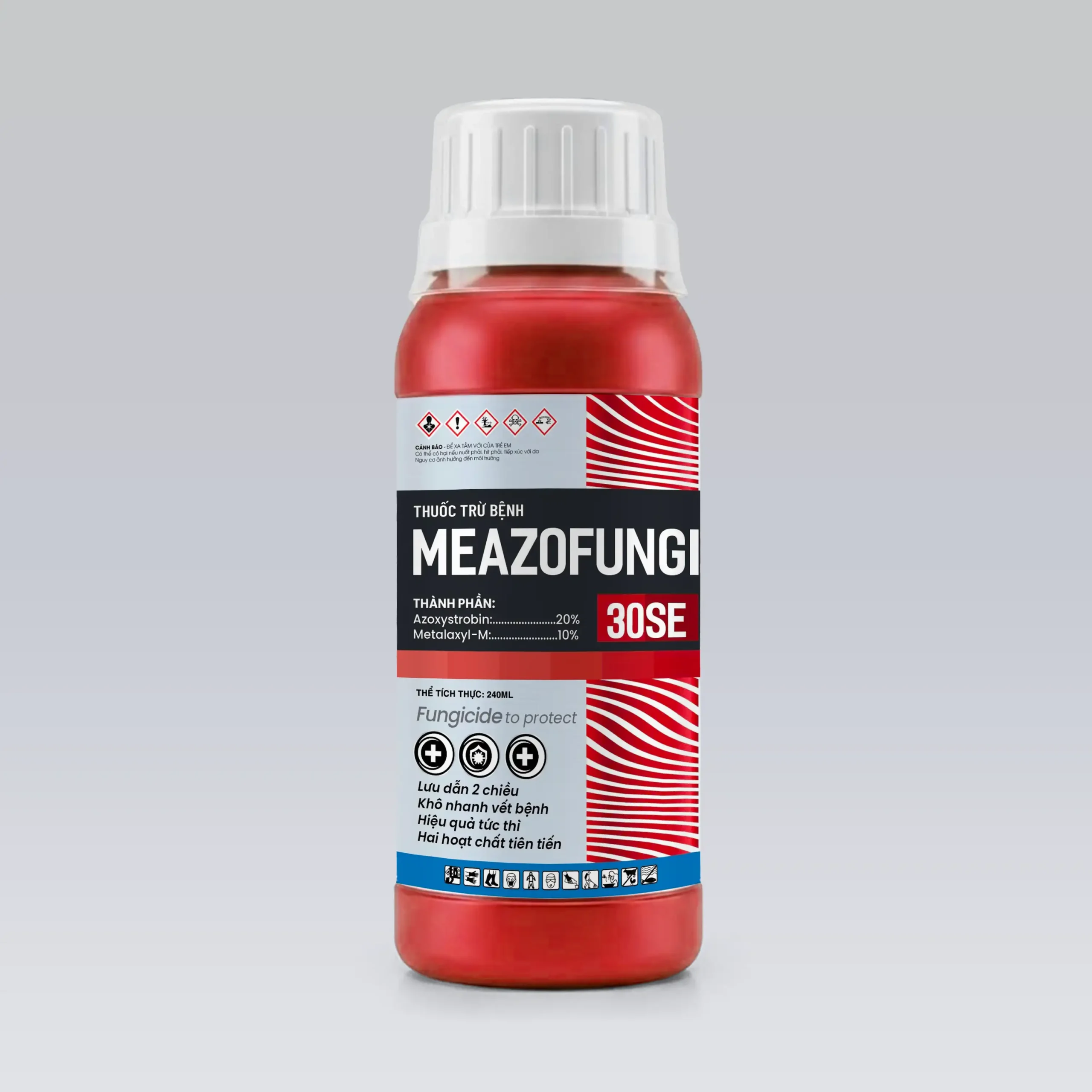 MEAZOFUNGI 30SE - Đặc trị nấm bệnh, thối rễ, sương mai, chết cây con, thối gốc,...