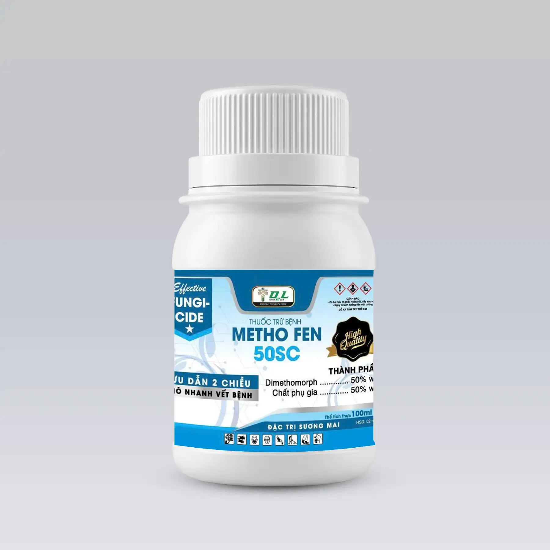 METHO FEN 50SC - Đặc trị bệnh chết nhanh trên cây trồng, giả sương mai,...