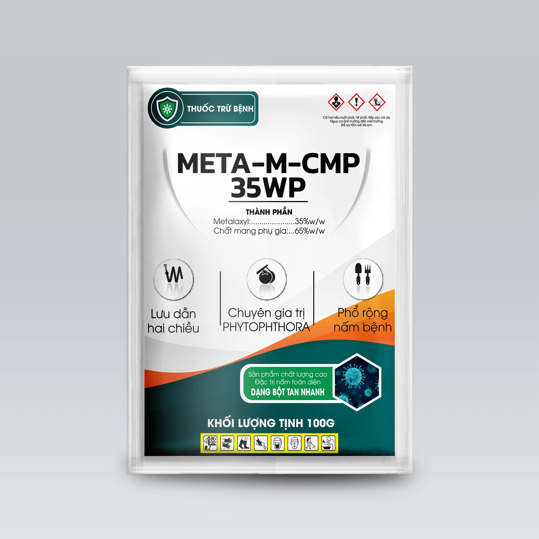 META-M-CMP 35WP - Đặc trị nấm bệnh