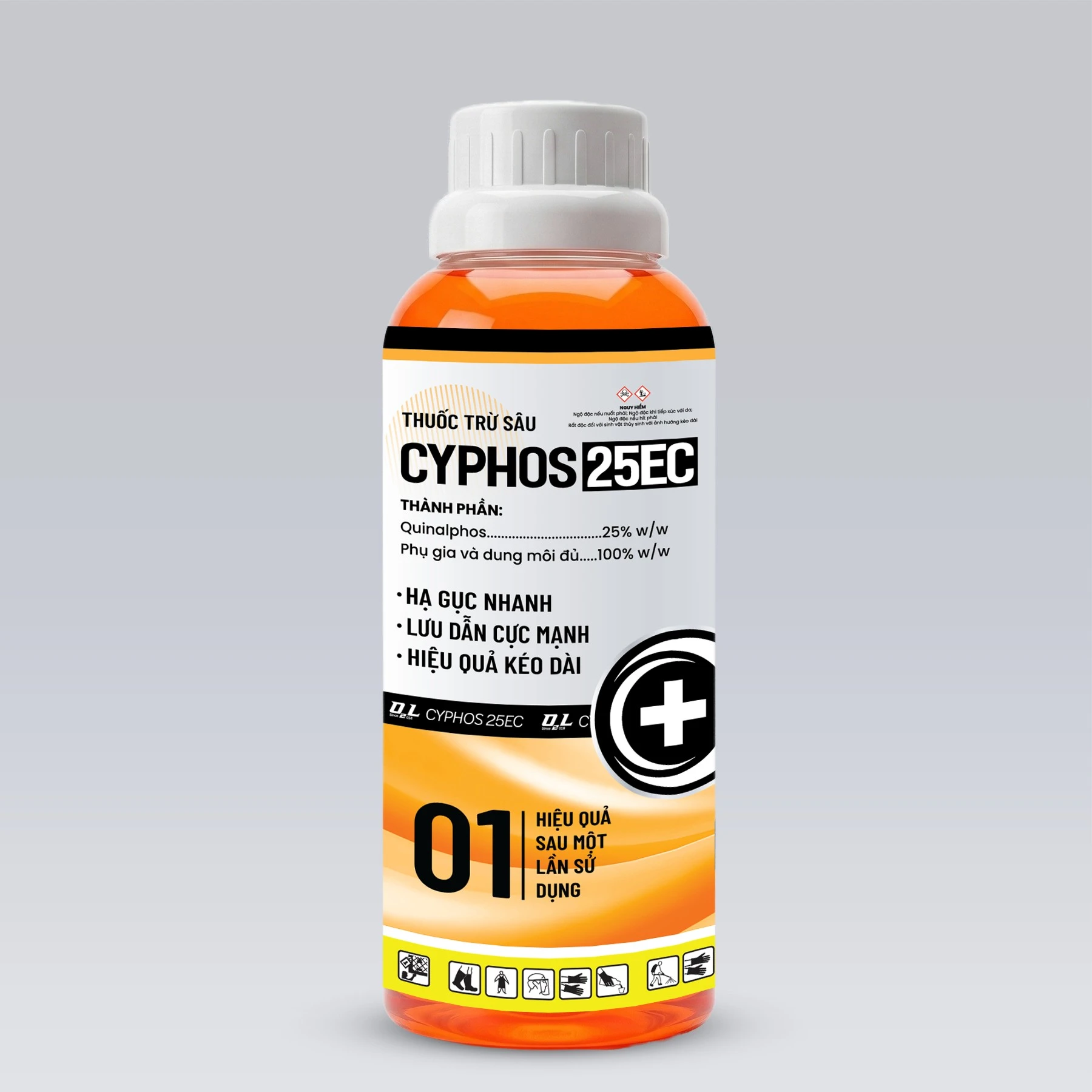 CYPHOS 25EC - Đặc trị sâu đục thân, rầy, rệp sáp,...