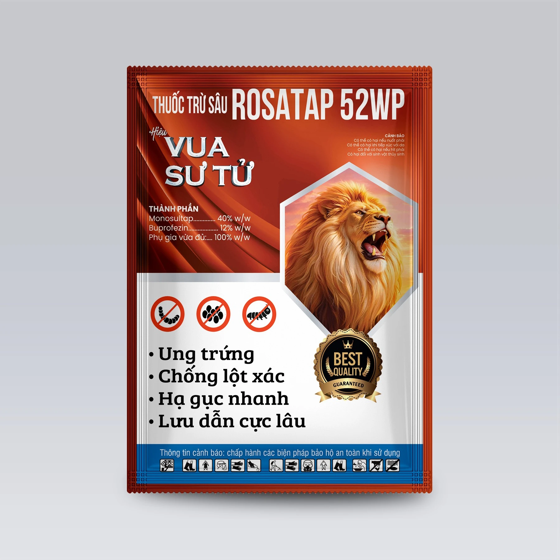 ROSATAP 52WP - Đặc trị Sâu đục thân, rầy xanh, rệp sáp...
