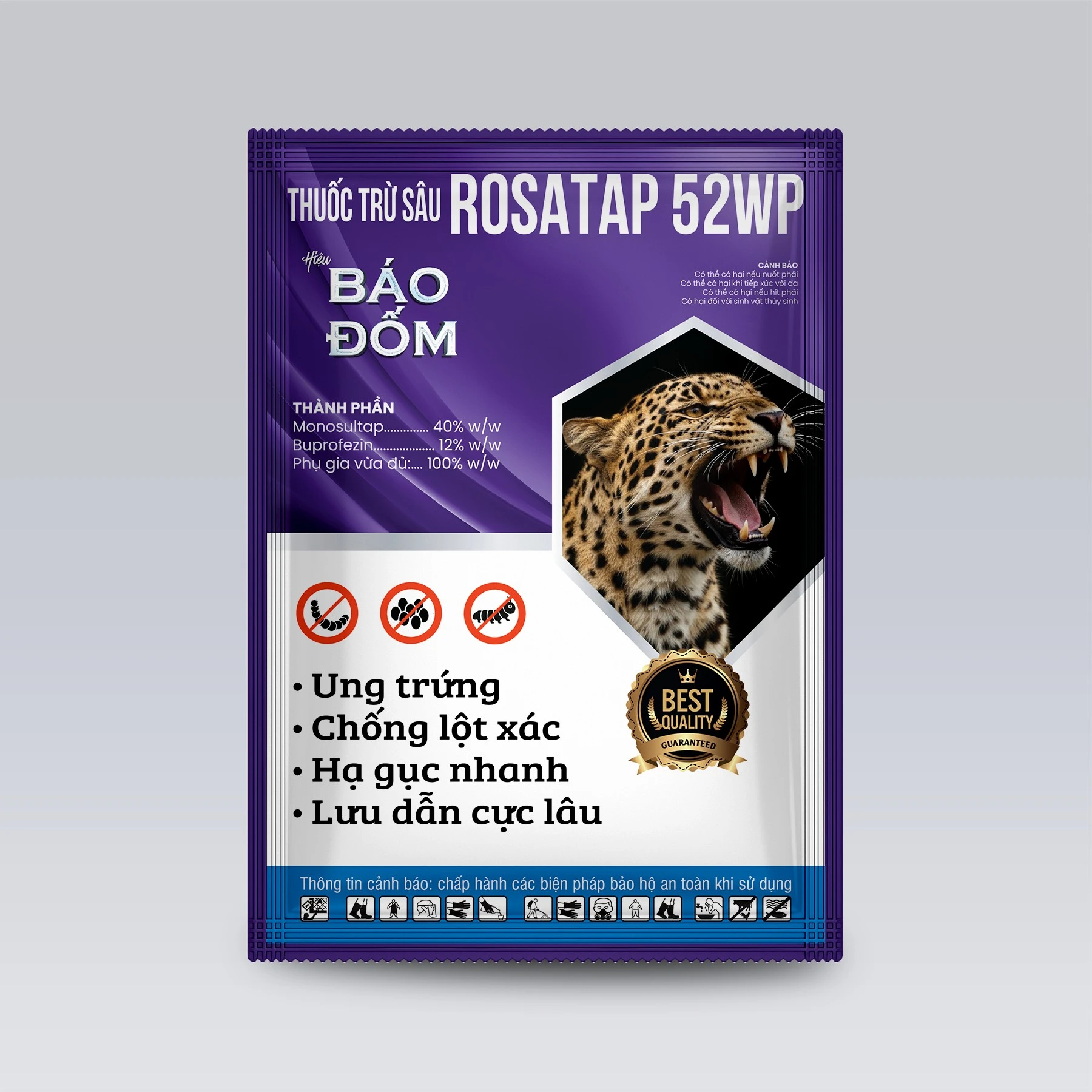 ROSATAP 52WP - Đặc trị sâu đục thân, rệp sáp, rầy xanh