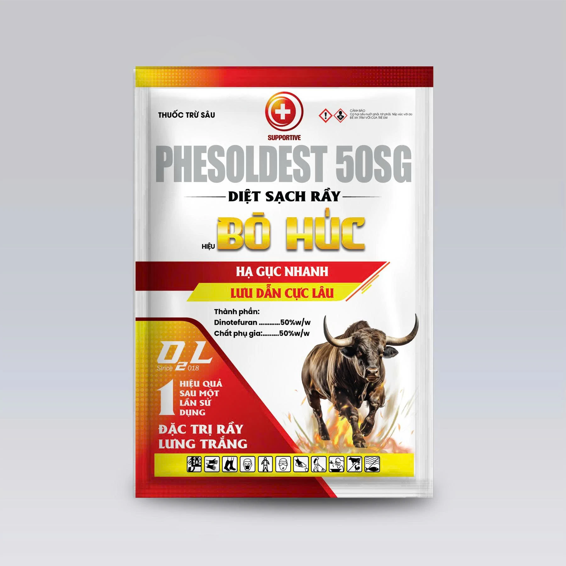 PHESOLDEST 50SG - Đặc trị rầy phấn trắng, rầy xanh, bọ hút...