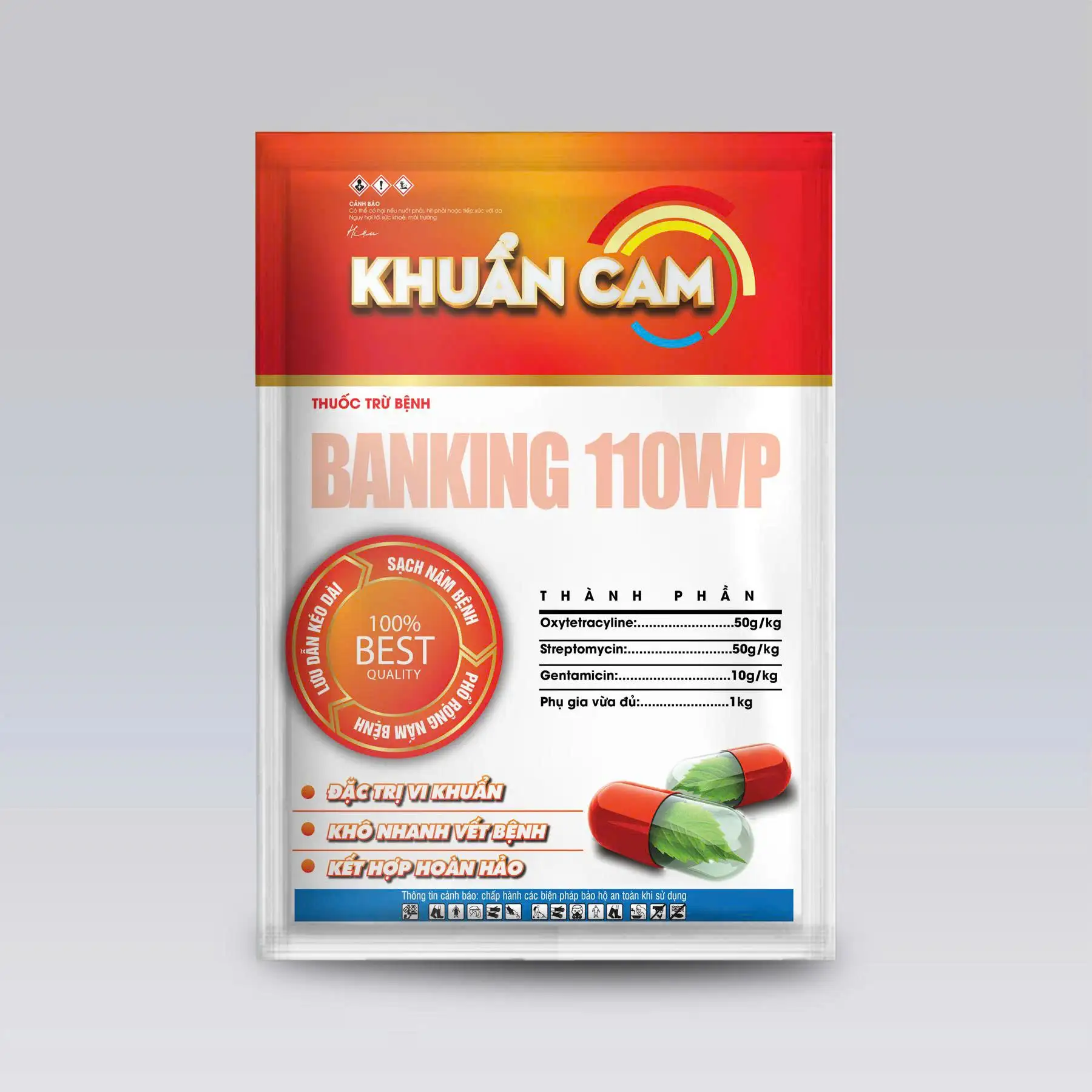 BANKING 110WP - Đặc trị vi khuẩn, khô nhanh vết bệnh